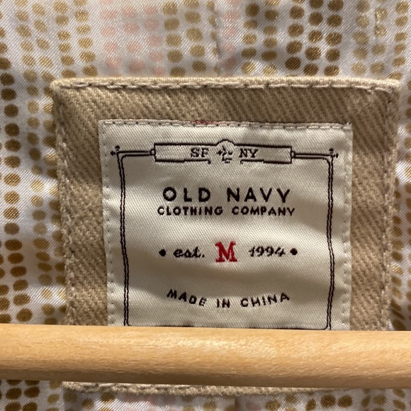 Old Navy khaki coat - Picture 5 of 5